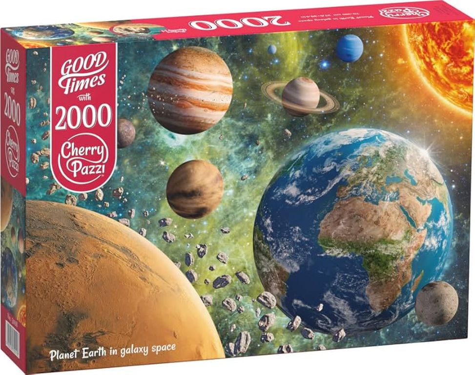 Planet Earth in Galaxy Space